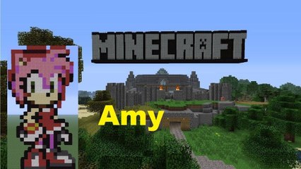 Minecraft Pixel Art: Amy Rose Tutorial