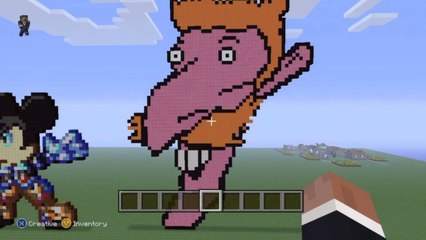 Minecraft Pixel Art: Nigel Thornberry