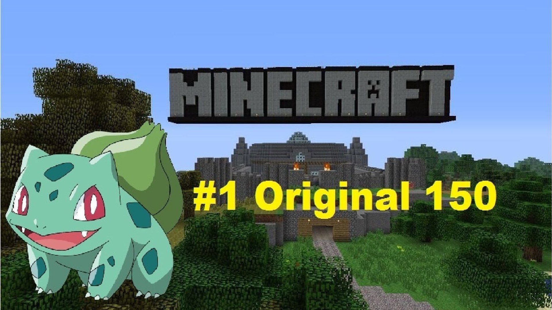 Minecraft Pixel Art The Original 150 1 Bulbasaur Video Dailymotion