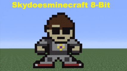 Minecraft 360: How To Build An 8-Bit Skydoesminecraft
