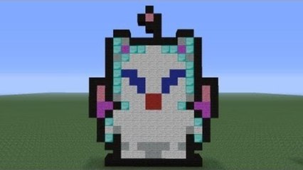 Minecraft Pixel Art: Moogle sprite Tutorial