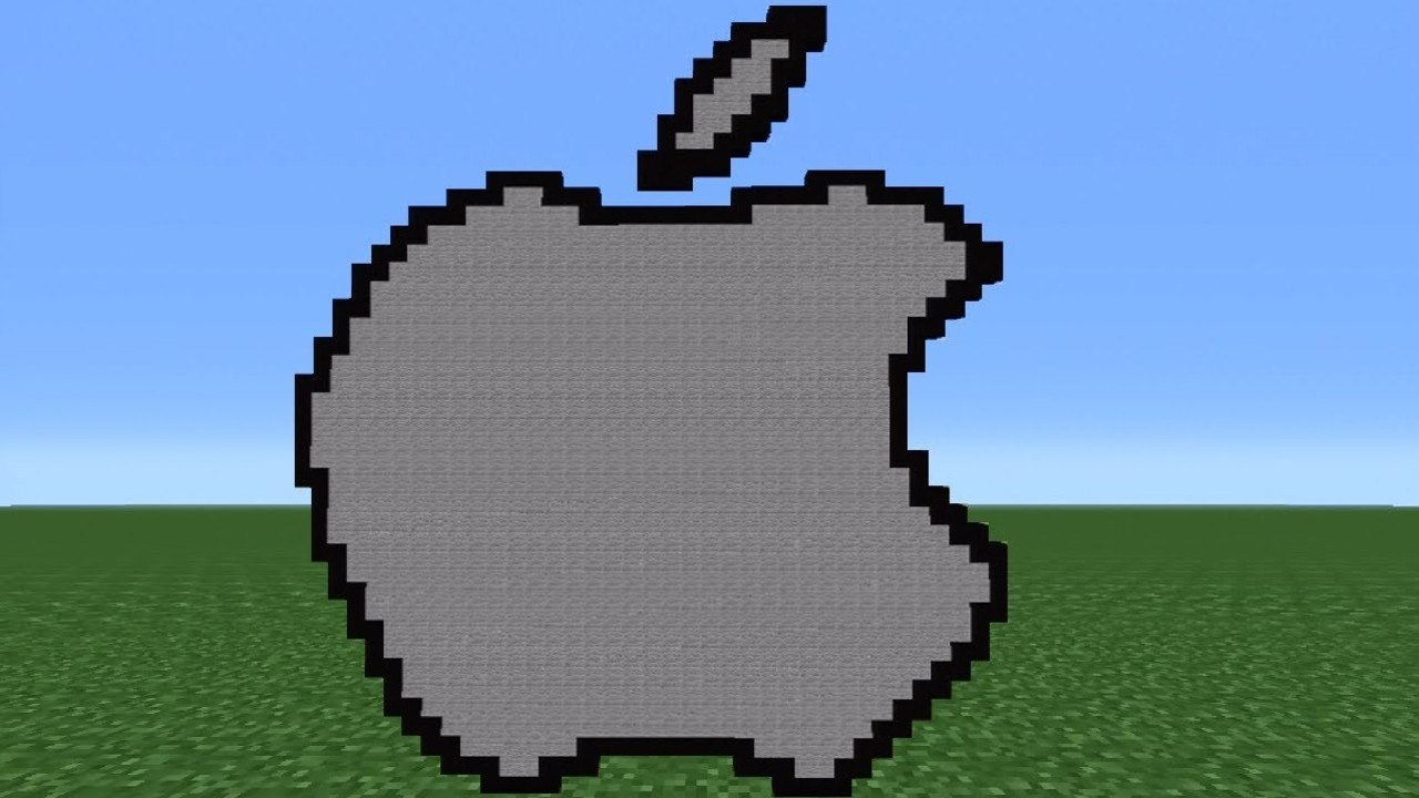 Minecraft 360: How To Make The Apple Logo