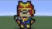 Minecraft Pixel Art: Captain Falcon 8 bit Tutorial