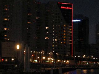 Rotterdam, Pays Bas : nocturne