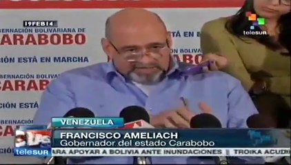 Autoridades de Valencia aún no controlan a violentos, afirma Ameliach