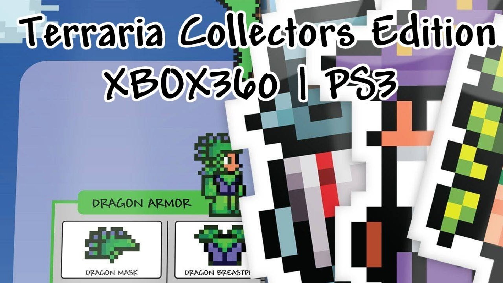 ⁣Terraria Collectors Edition : Xbox360 and Playstation3