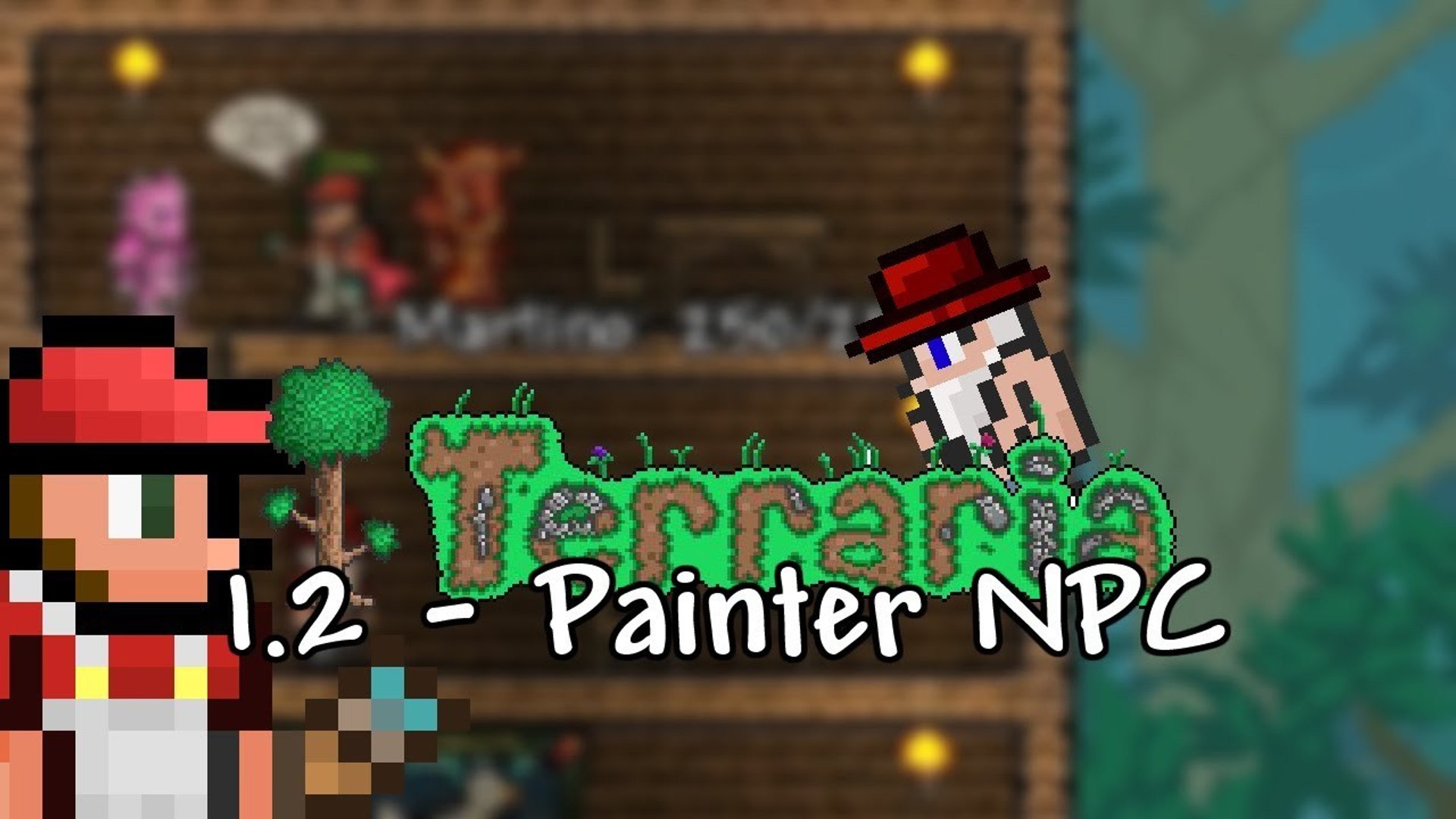 ⁣Terraria 1.2 - Painter NPC - ChippyGaming - Terraria WIKI