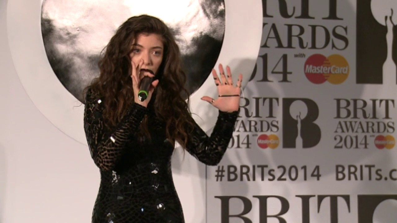 Brits Winners Room: Lorde 'overwhelmed' by Brit win