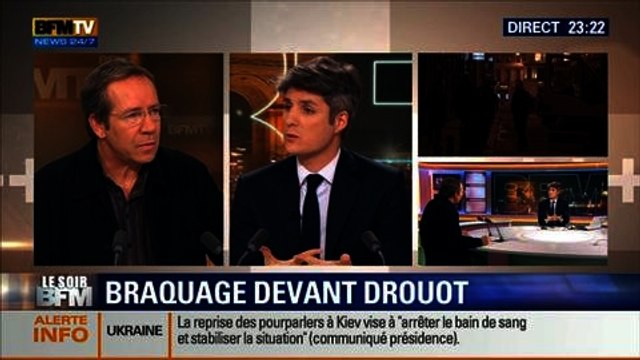 Le Soir BFM: Braquage devant l'hôtel des ventes Drouot, au moins 300 000 euros de bijoux volés - 19/02 6/6