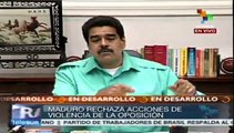 El fascismo no volverá a entrar a Caracas: Maduro