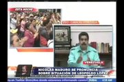 Venezuela: Nicolás Maduro se pronunció sobre situación de Leopoldo López