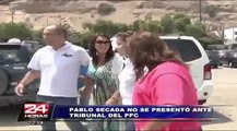 Pablo Secada no acudió a dar descargos ante comisión de ética del PPC