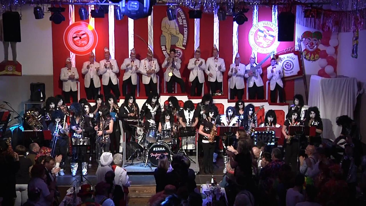 Fanfarencorps - Prunksitzung KG Rot-Weiß Adenau 2014