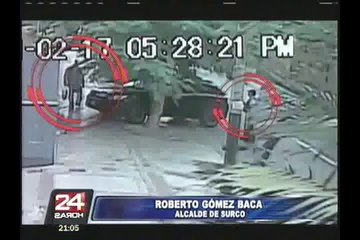 Surco: habla sereno herido durante robo a hijo de alcalde de Nuevo Chimbote