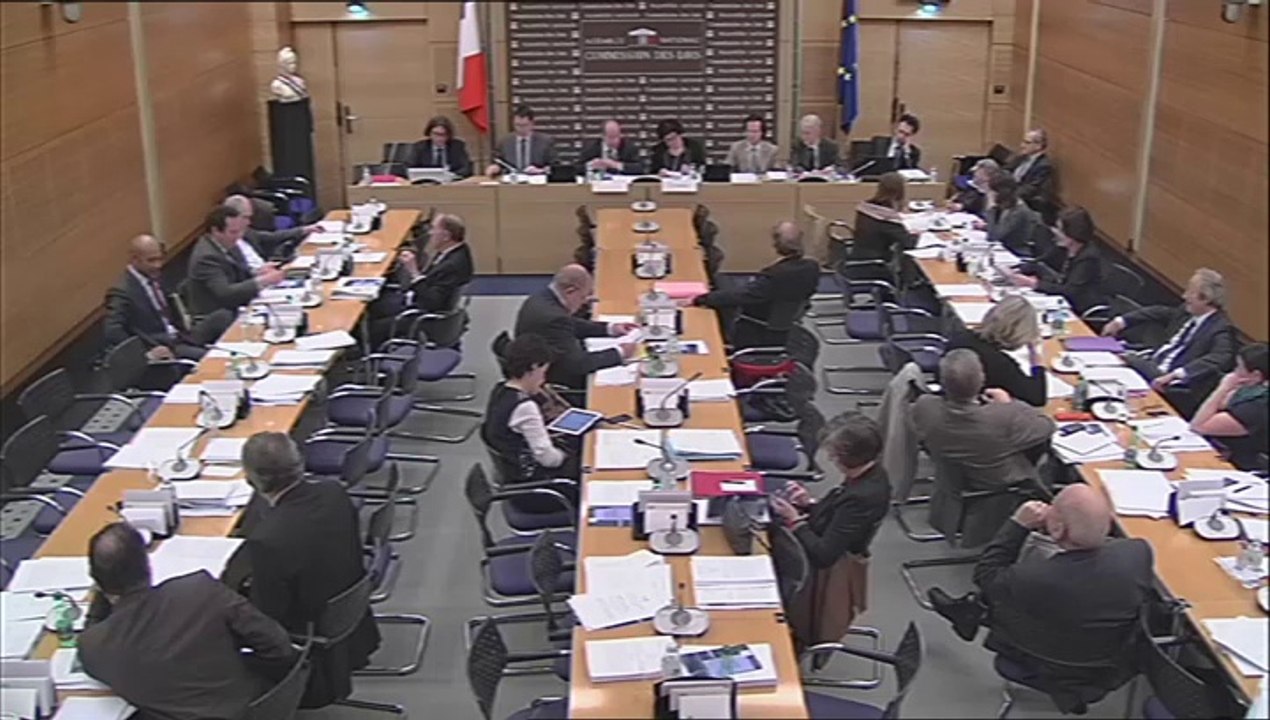 Calendrier des travaux de la commission - Mercredi 19 Février 2014