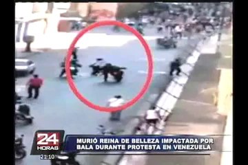 Venezuela: murió reina de belleza Génesis Carmona tras ser baleada en protestas