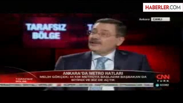 Melik Gökçek 'Tarafsız Bölge'de Ahmet Hakanın Konuğu Oldu