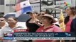 Panameños en solidaridad con Venezuela