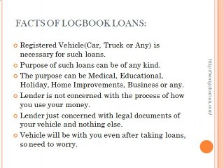 Logbook loans- Through Wongaloans UK