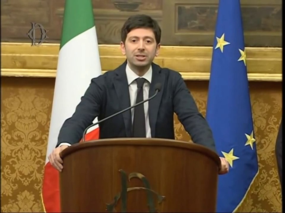 Roma - Le consultazioni di Matteo Renzi. Partit...