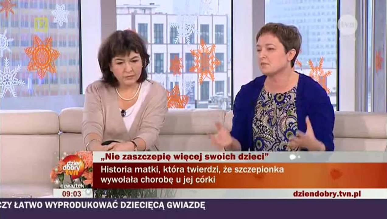 Więcej córek już nie zaszczepię – historia pani Alicji Kamińskiej (20.02.2014)