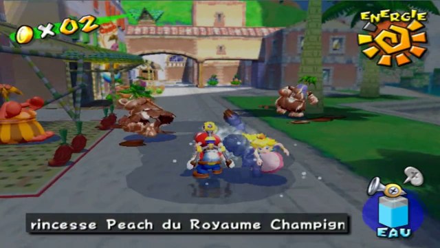 Super Mario Sunshine - Place Delfino - Poursuivre l'Imposteur