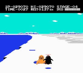 Antarctic Adventure Full Walkthrough NES (HD 1080p)