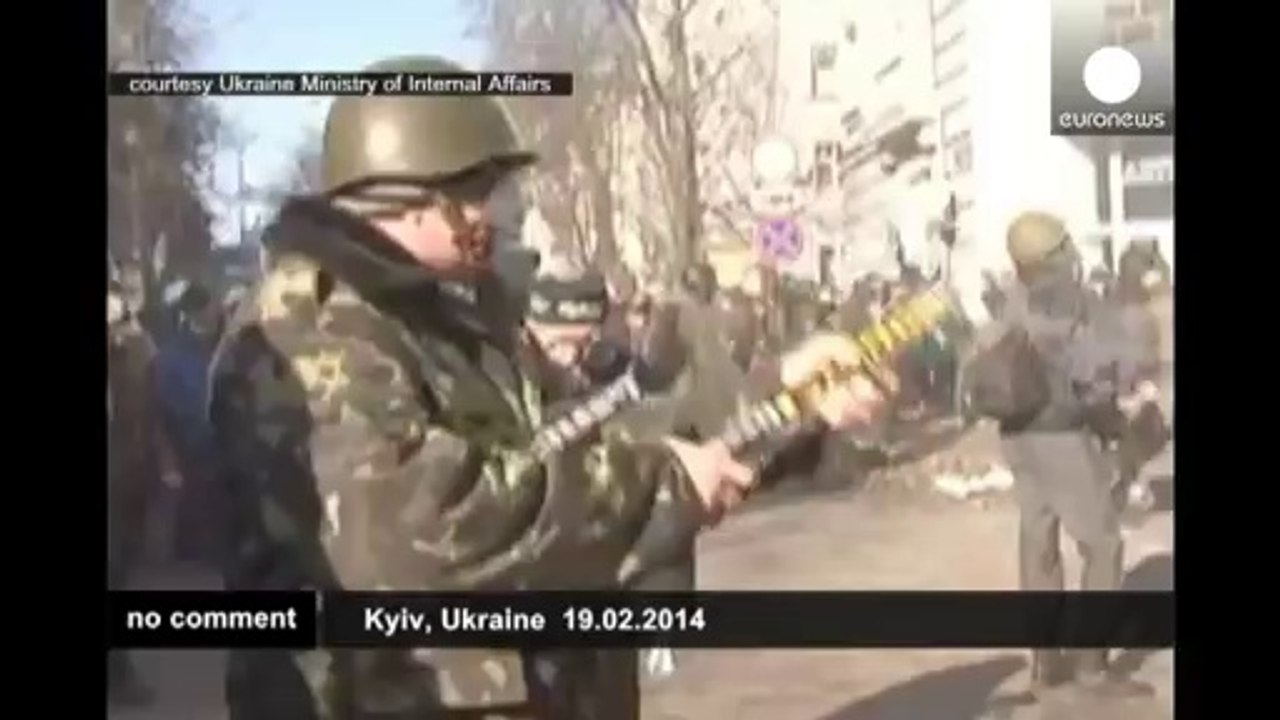 Violence escalates in Kyiv