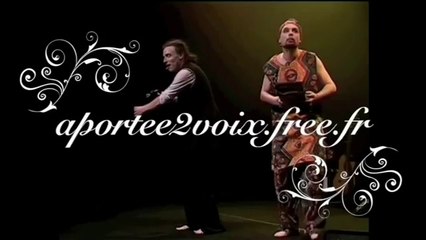 A Portée 2 Voix - page d ecriture - Jacques Prévert - extrai