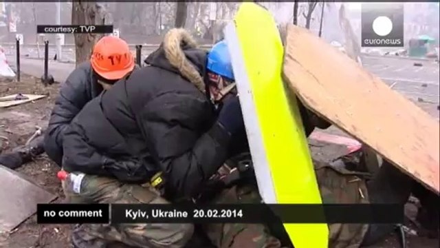 Violence escalates in Kiev