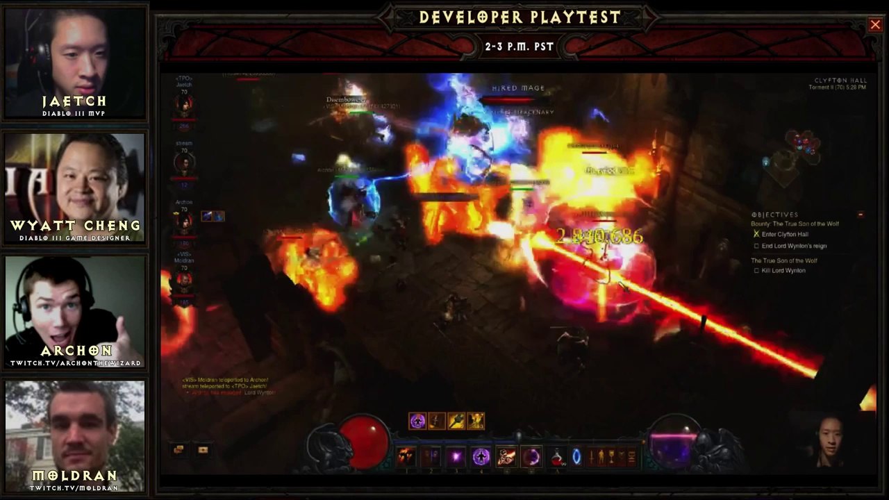 Diablo III -  Reaper of Souls - Developer Playtest with Wyatt Cheng