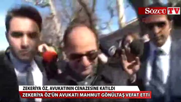 Zekeriya Öz, avukatının cenazesine katıldı