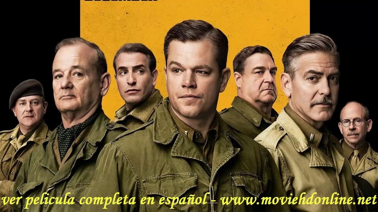 Monuments Men pelicula completa ver en español Online Gratis