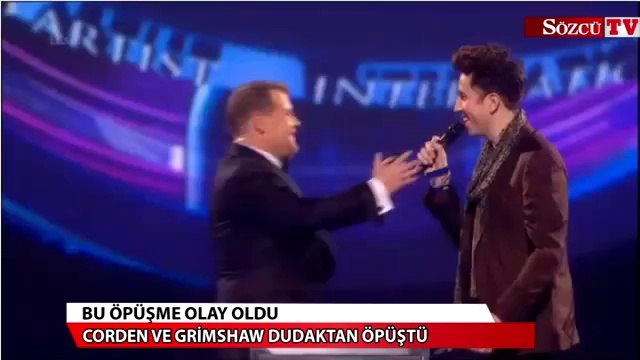 Bu öpüşme olay oldu!