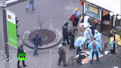 Death toll rising in Kiev's spiral of violence, protesters capture cops