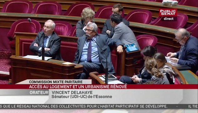 Commission mixte paritaire sur le projet de loi pour l'accès au logement et un urbanisme rénové - En séance