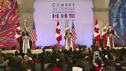 North American leaders meet for trade talks