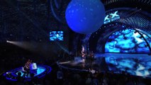 America's Got Talent 2013 - Season 8 - 010 - AeroSphere Aerial Balloon Show - Aerial Performer Floats High Above Radio City Music Hall