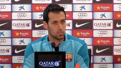 Sergio Busquets ensalza a Messi y al grupo del Barcelona