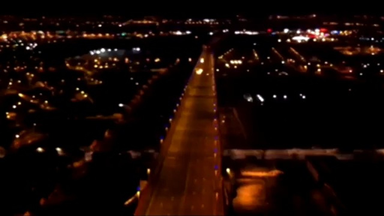 Vue sur Bordeaux depuis le Pont d'Aquitaine