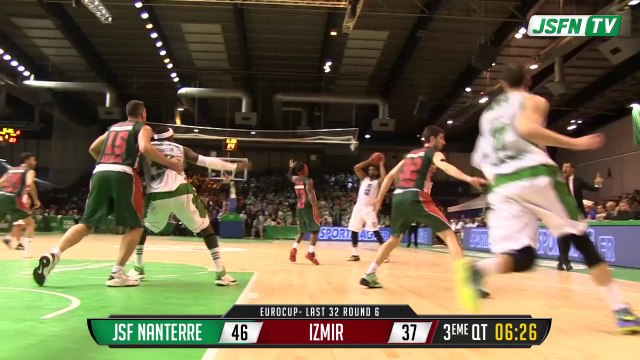 JSFN TV: JSF Nanterre vs Pinar Karsiyaka Izmir (Eurocup - Last 32 R6 - 2013/14)