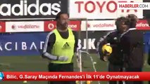 Bilic, G.Saray Maçında Fernandes'i İlk 11'de Oynatmayacak