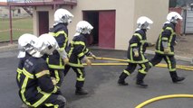 Formation incendie des Jeunes sapeurs-pompiers de Haute-Loire