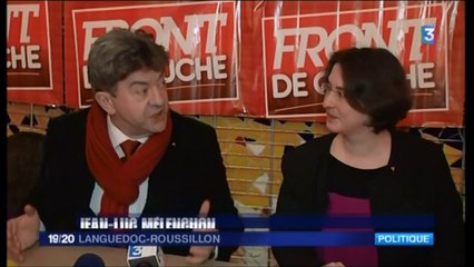 Jean-Luc Mélenchon à Montpellier