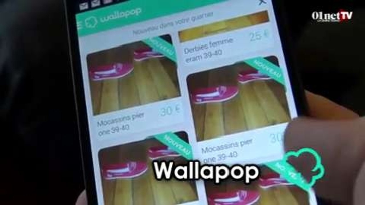 Wallapop: vente d'habits et de produits d'occasion  - Le test de l'appli smartphone par 01netTV