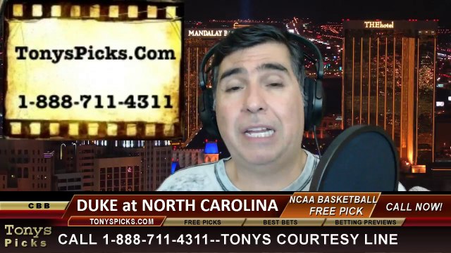 North Carolina Tar Heels vs. Duke Blue Devils Pick Prediction NCAA College Basketball Odds Preview 2-20-2014