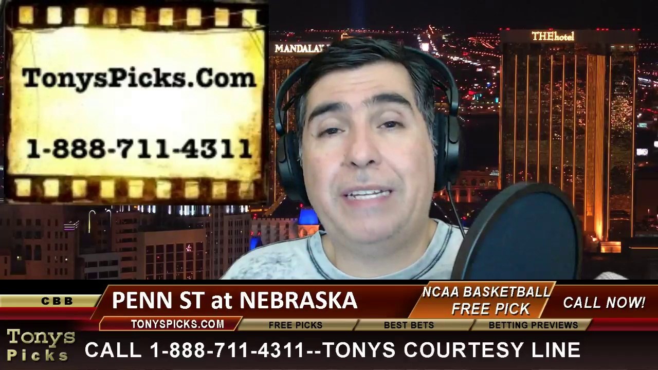 Nebraska Cornhuskers vs. Penn St Nittany Lions Pick Prediction NCAA College Basketball Odds Preview 2-20-2014