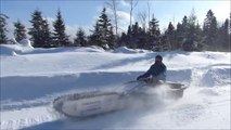 Une motoneige révolutionnaire! la MTT-136 (My track technology)