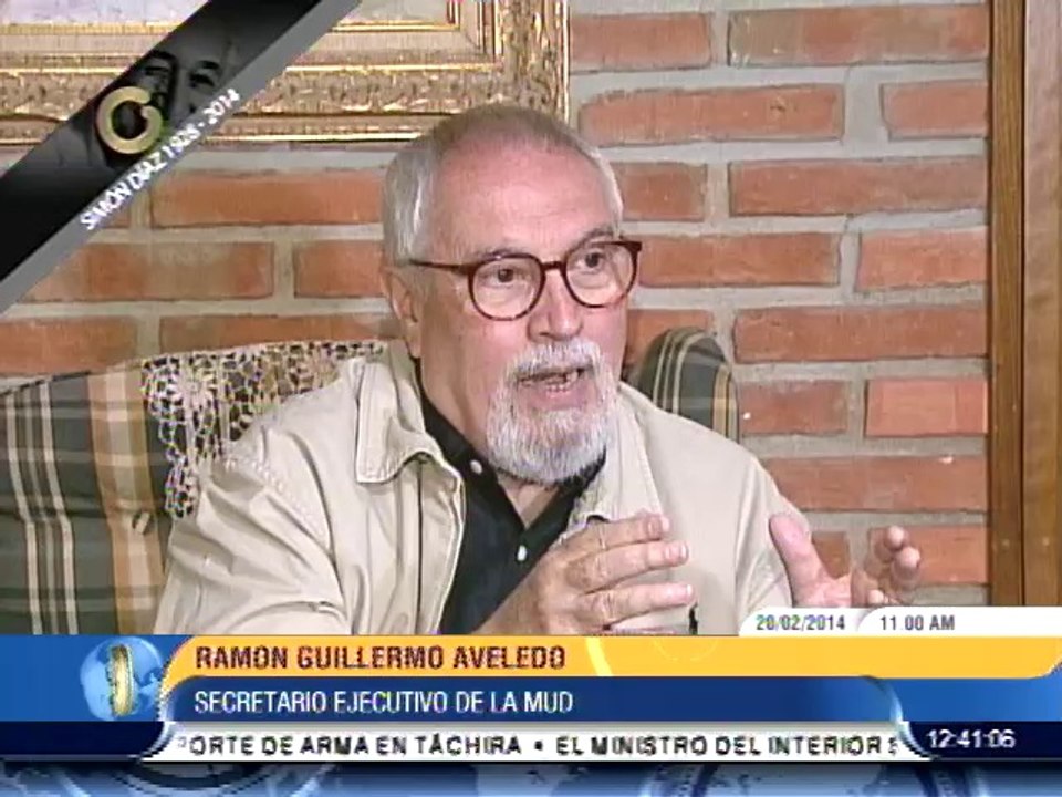Aveledo: En Venezuela no puede haber un golpe de Estado sin militares