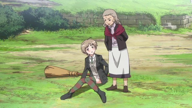 Strike Witches 2 - Broom Training - Official Clip